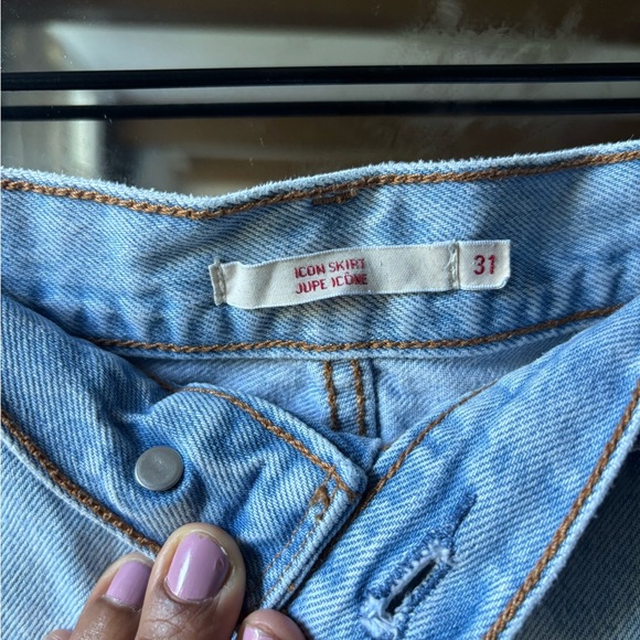 LEVIS | icon mini skirt | size 31 - Picture 4 of 5